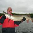 Cal holding the 44 inch Musky.